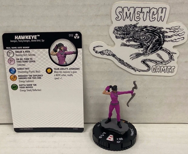 WOTR 012 Hawkeye Kate Bishop Figure Marvel Heroclix Avengers War of the Realms