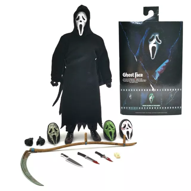 NECA Scream Ghostface Ultimate Horror 7" Action Figure Model Toy Halloween Gift
