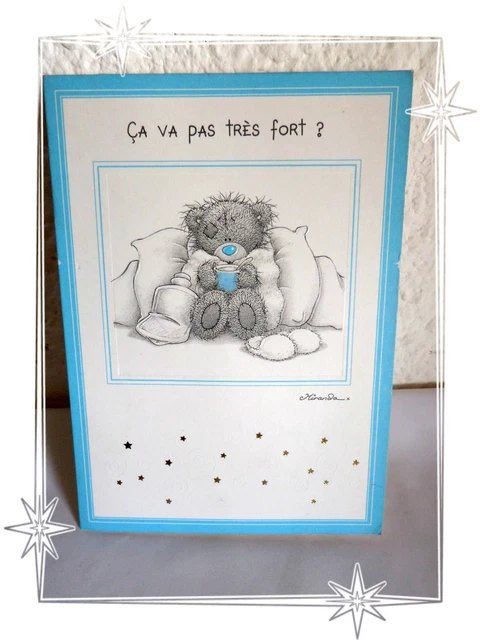 Carte Postale + Enveloppe 'Me To You' Trèfle Porte-bonheur - Message 'Bonne Chance' - Neuf