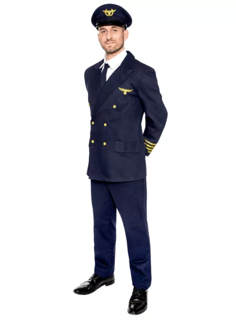Pilot Uniform Kostüm - Zu Höherem berufen: Pilotenkostüm von MASKWORLD