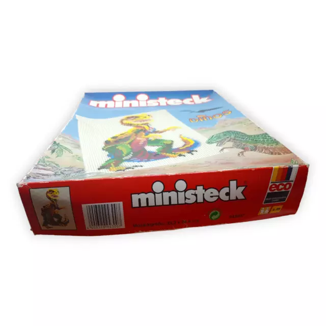 Ministeck Dinos Creativ Set 33 x 26 cm 943007  ECO Spielwaren Steckspiel Mosaik 2