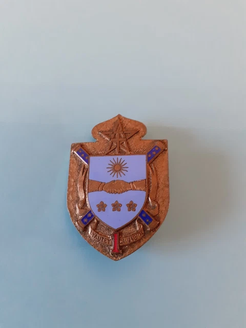 Insigne 1° RS Régiment de Spahis ECS FIA ORIGINAL Arme Blindée
