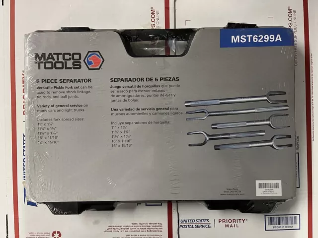 New Matco Tools 5 Piece Pickle Fork Separator Set - MST6299A 2