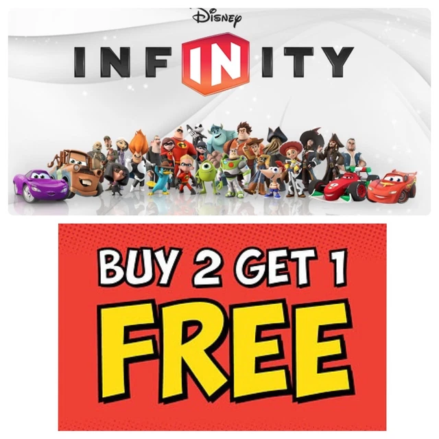 DISNEY INFINITY 1.0 / 2.0 / 3.0 Figures Xbox PlayStation Wii Make your ...