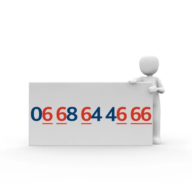📞 Numéro VIP facile à retenir! Pour professionnel et particulier 🚀