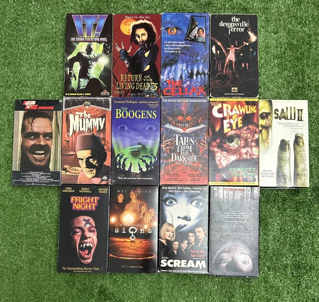 LOT DE 14 films d'horreur rares VHS 80/90s/00s EUR 91,07 PicClick FR