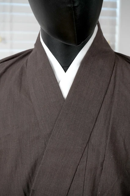 Dear Vanilla Japanese Kimono Men's Robe Gown Authentic Japan Vintage Mint 3