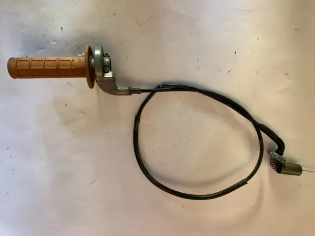 1982 Honda XR 100 Throttle Twist Grip with Cable XR100 1983 1984