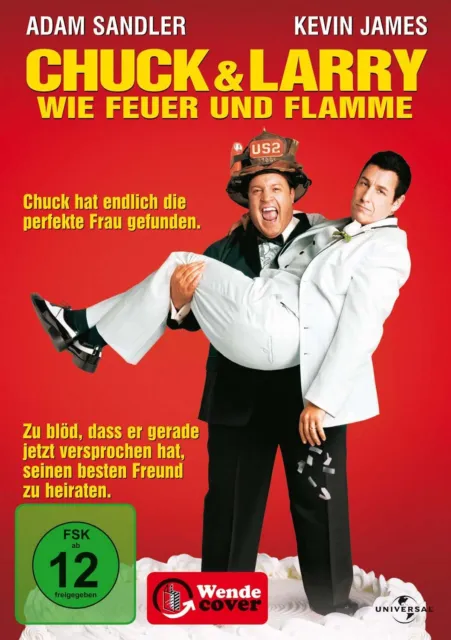 Chuck & Larry - Wie Feuer und Flamme - sehr gut - DVD   (A13)