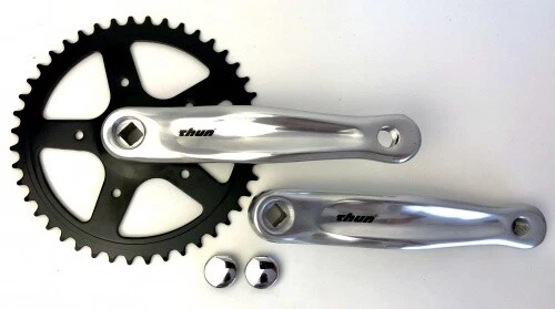 Kettenradgarnitur Thun Avax Vierkant Alu Stahl, 44Z / 170