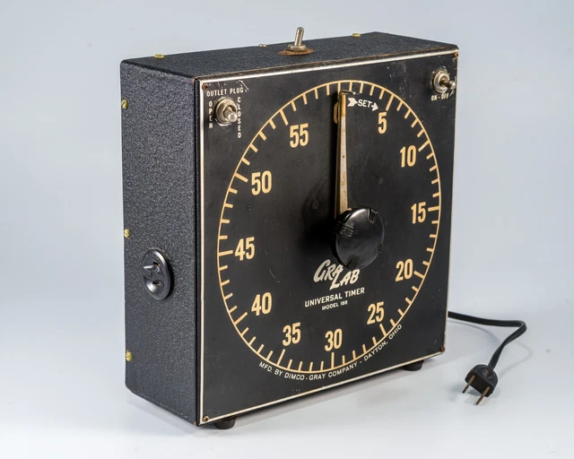 Temporizador Ampliador Cuarto Oscuro GraLab De Colección Modelo 168 - FUNCIONA