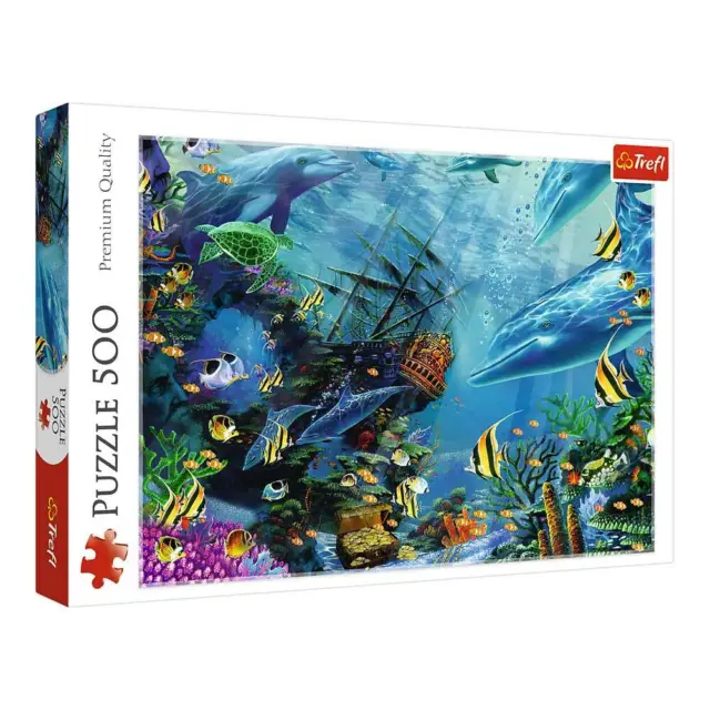 Premium Puzzle 500 Teile - Verborgene Unterwasserwelt Neu & OVP