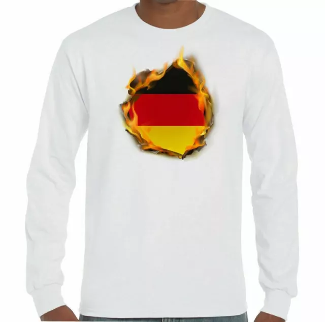 Drapeau carré Allemagne' T-shirt Homme