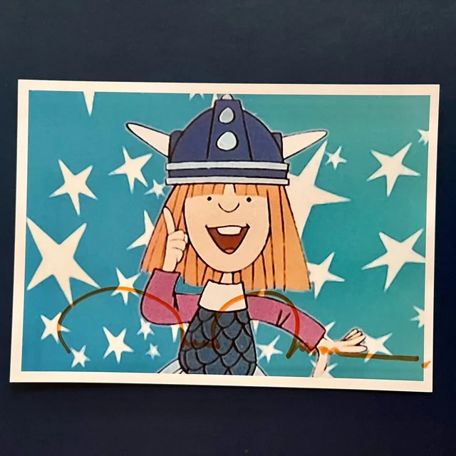 Runer Jonsson *Vicky the Viking* 13x18 cm Signiertes Foto. Autogramm / Autograph