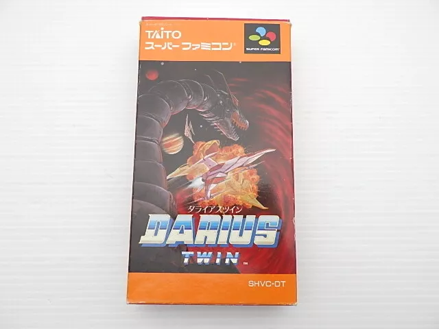 Darius Twin Super Famicom/SNES JP GAME. 9000020130573