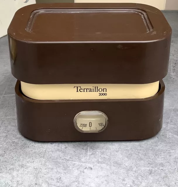 Balance de cuisine Terraillon 2000 Marron Vintage 1970 FRANCE