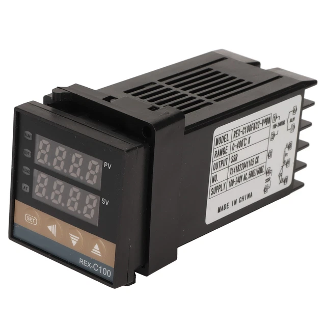 DIGITAL PID THERMOSTAT Accurate Temperature Controller With K ...