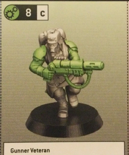 Warhammer 40K Kill Team: Veteran Guardsmen – Set Da 10 Miniature Death Korps Of Krieg Con Armi Opzionali E Basi 25mm – Giochi Da Tavolo