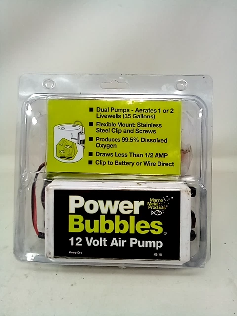Marine Metal - Marine Metal Aeration System Power Bubbles 12v Dc (2520133) Marine Metal - Marine Metal Aeration System Power Bubbles 12v Dc (2520133)
