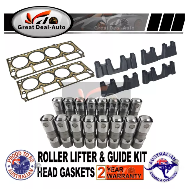 Chev LS2 6.0L Head Gaskets Head For Holden GM LS Roller Lifter & Guide Kit