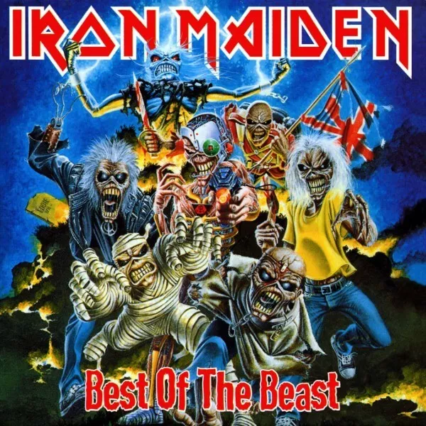 IRON MAIDEN : "Best Of The Beast" (RARE 2 CD)