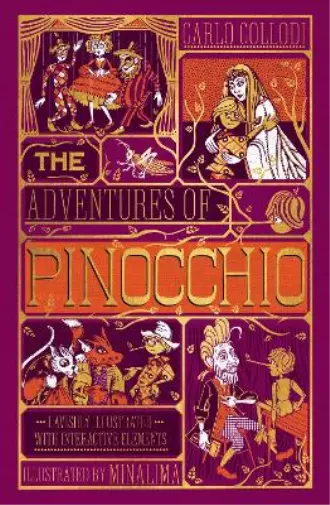 Carlo Collodi The Adventures of Pinocchio (MinaLima Edition) (Hardback)