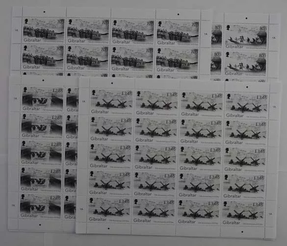 2019 Gibraltar; 60 Serien Aliierte, postfrisch/MNH, MiNr. 1901/04, ME 1260,-