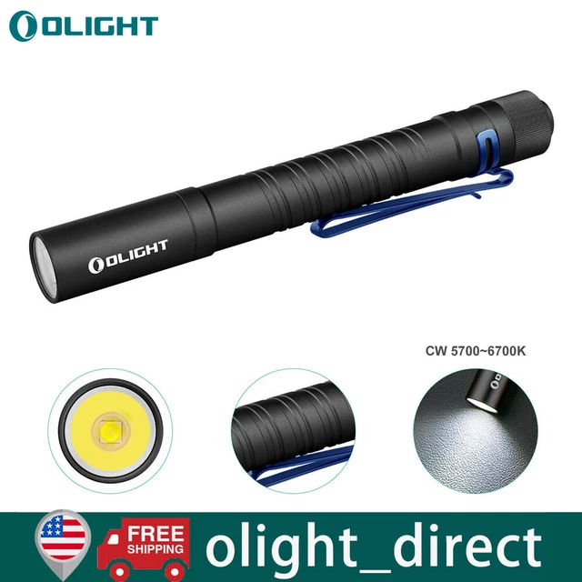 OLIGHT I5T PLUS EDC Flashlight Tailswitch with Dual Direction Pocket