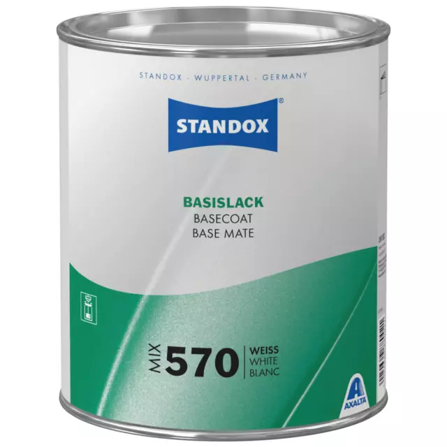 Standox Standocryl Basislack Mix 570 Weiss 3,5 Liter