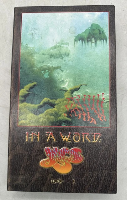 YES – IN A Word: Yes (1969 - ) 5x CD Set Rhino Records R2 78186 NM