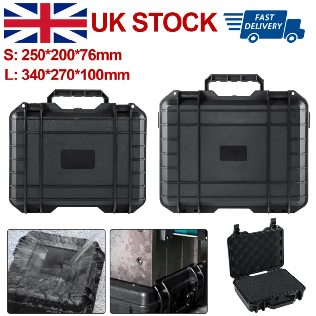 Waterproof Protective Hard Carry Flight Case Camera Equipment Storage Secure Box