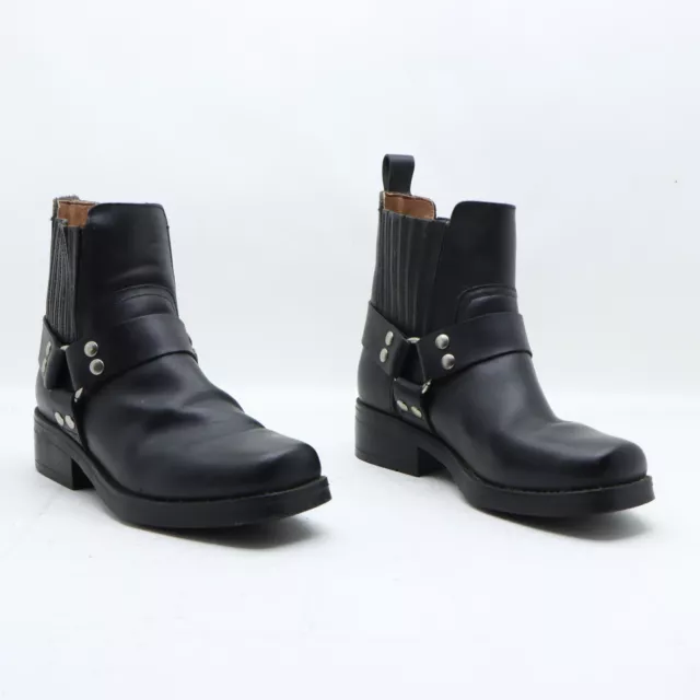 Ankle Boot Piston Frye Size: 43 Used (Cod.ST3418) Leather Men Toe Square