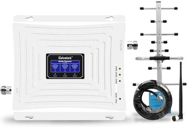 Lintratek Band 5/4/2 Tri Band Signal Booster Verizon AT&T Sprint 2G 3G 4G 850MHz
