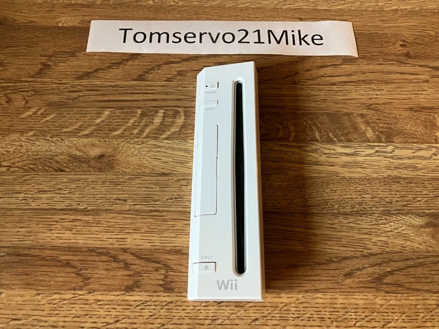 Nintendo Wii Replacement Front Cover Faceplate W Cable White Tested Works OEM