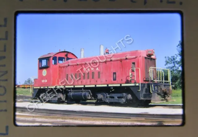Original  '73 Kodachrome Slide TRRA Terminal Railroad St Louis 1213 SW1200  37S3