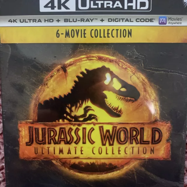 Jurassic World Ultimate Collection (4Ultra HD + Blu-Ray + Digital) New 6 Movies 3