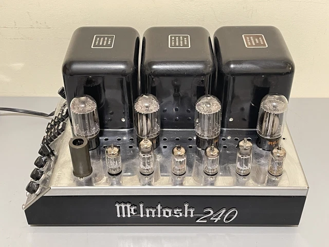 McIntosh MC240 Tube Amplifier rebuilt McIntosh MC240 Tube Amplifier rebuilt