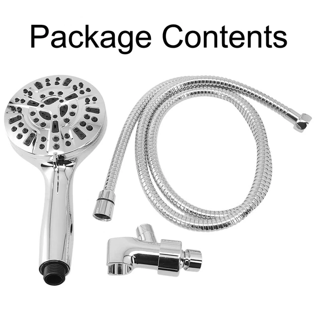 For Aquacare As-Seen-On-Tv Alta Pressione 10-Mode Hand-Shower Head-Antimicrobial