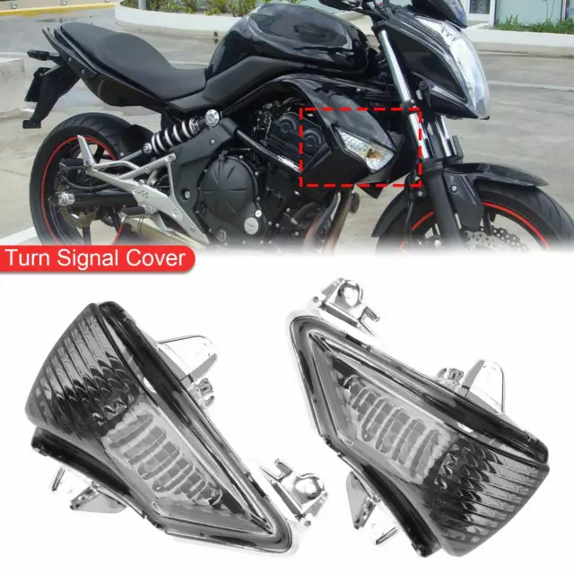 Frontblinkerabdeckung für Kawasaki ER-6N EX650 Ninja 650 400R EX400 Smoke AH