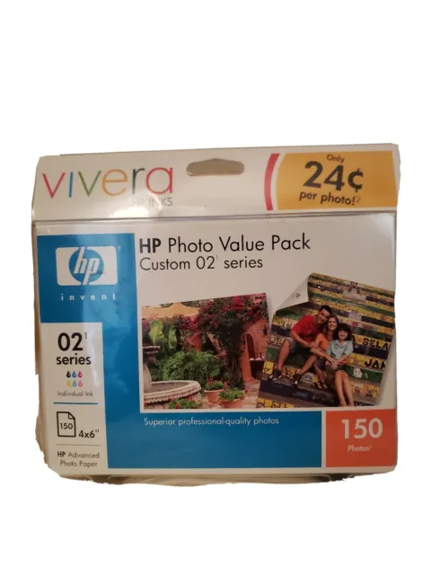 Vivera HP Inks - HP Photo Value Pack -  Custom 02 Series