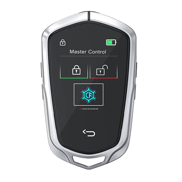 Car Digital Smart Remote Key LCD Touch Screen Smart Trunk Keyless Anti-scratch