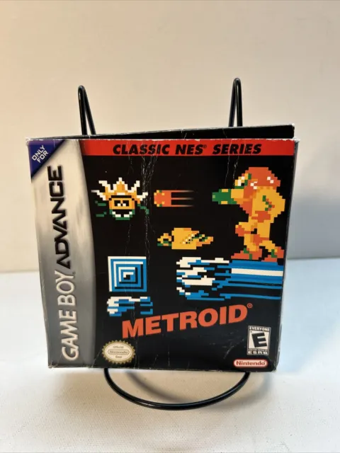 Metroid Classic NES Series (Nintendo Game Boy Advance, 2004) Box Only- Fast Ship