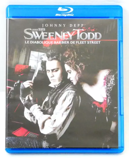Bluray Sweeney Todd Le Diabolique Barbier De Fleet Street Johnny Depp Tim Burton
