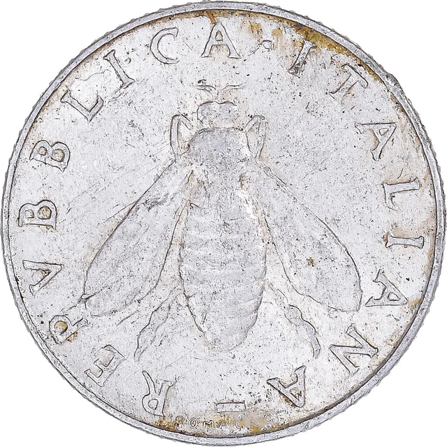 [#1339958] Coin, Italy, 2 Lire, 1957
