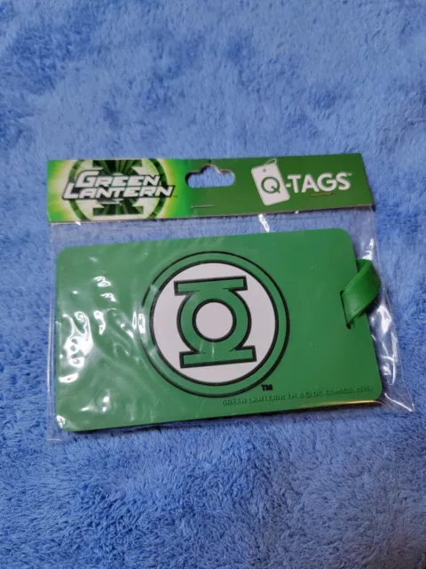 GREEN LANTERN LUGGAGE TAGS Q-Tags BRAND NEW LOOT CRATE