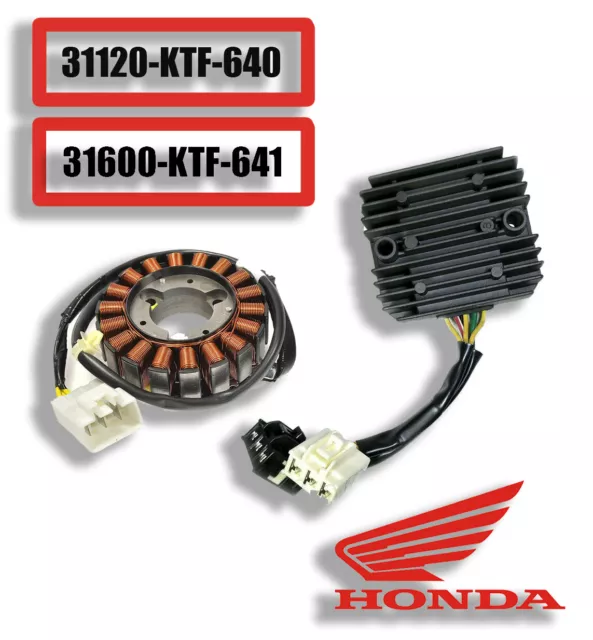 Regolatore/Statore Honda Sh/125 2005-2012 31600-Ktf641 31120-Ktf-640 X Honda Sh