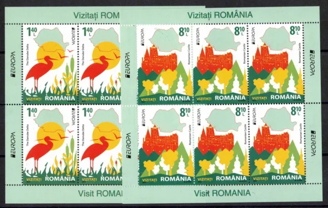 2012 Rumänien, Kleinbogenserie Europa, postfrisch/MNH, MiNr. 6617/18, ME 40,-