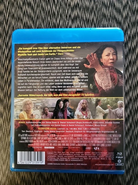EVERYTHING EVERYWHERE ALL At Once (2022)[Blu-ray] Sci-Fi-Kungfu-Action ...