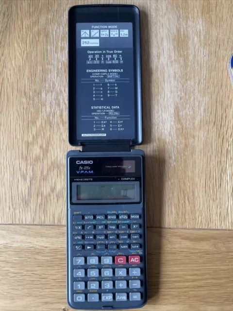 casio scientific calculator fx-115S