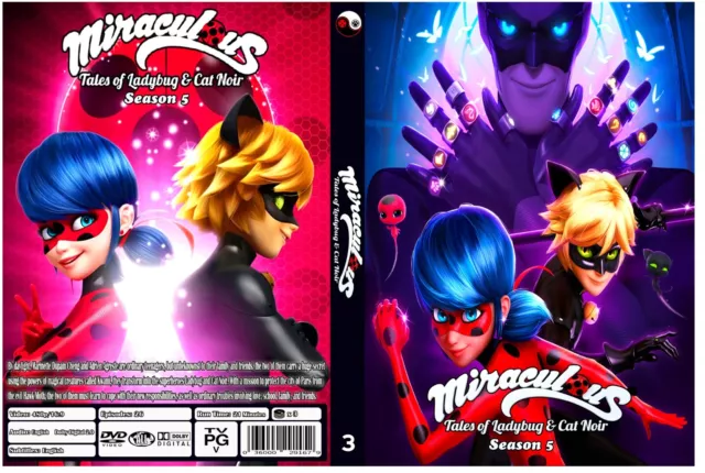 Miraculous Tales of Ladybug and Cat Noir Animated Serie Season 5 English Audio